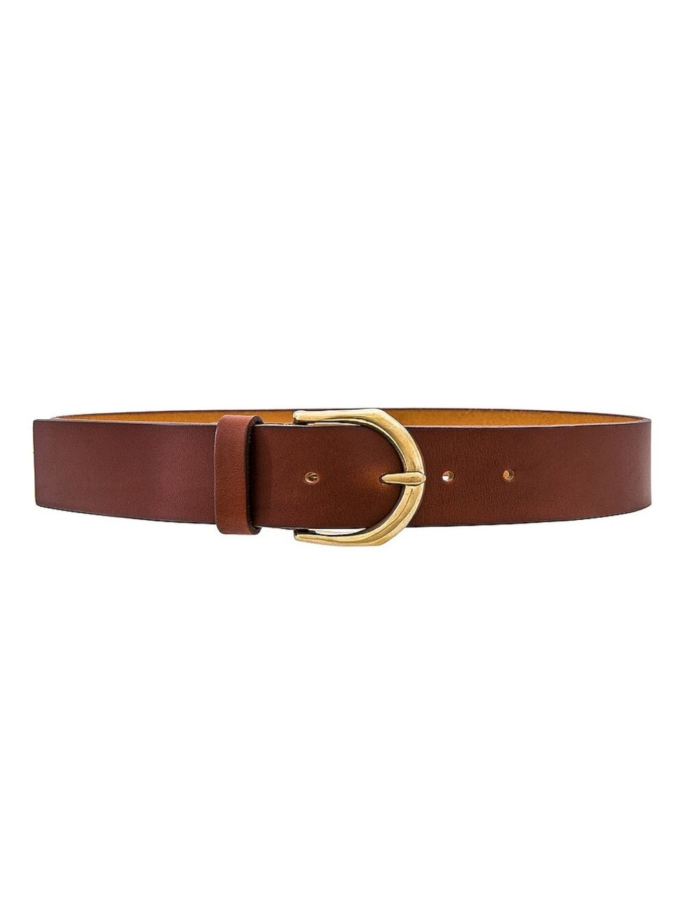Janessa Leone Classic Cognac Cato Belt Size S/M